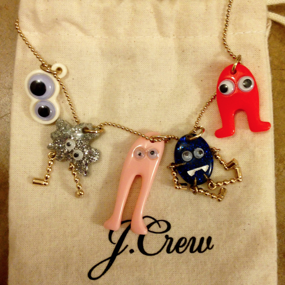 J.CREW Little Monsters Necklace